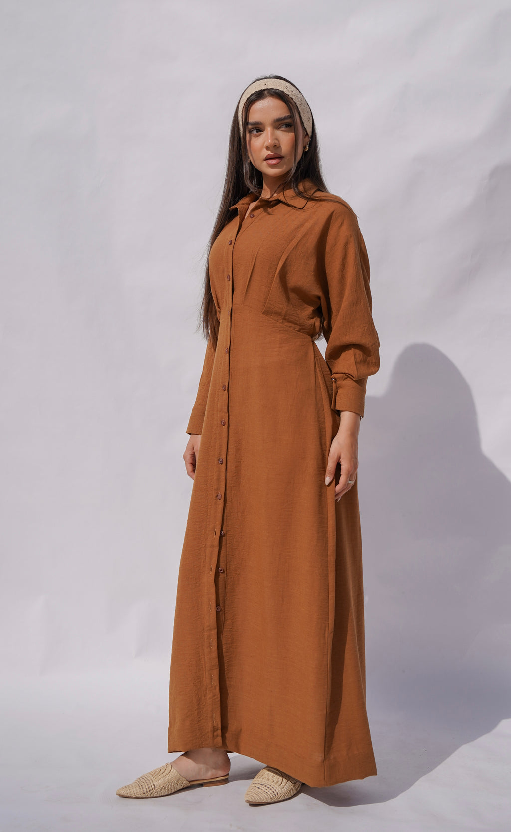 Brown Sahara Dress