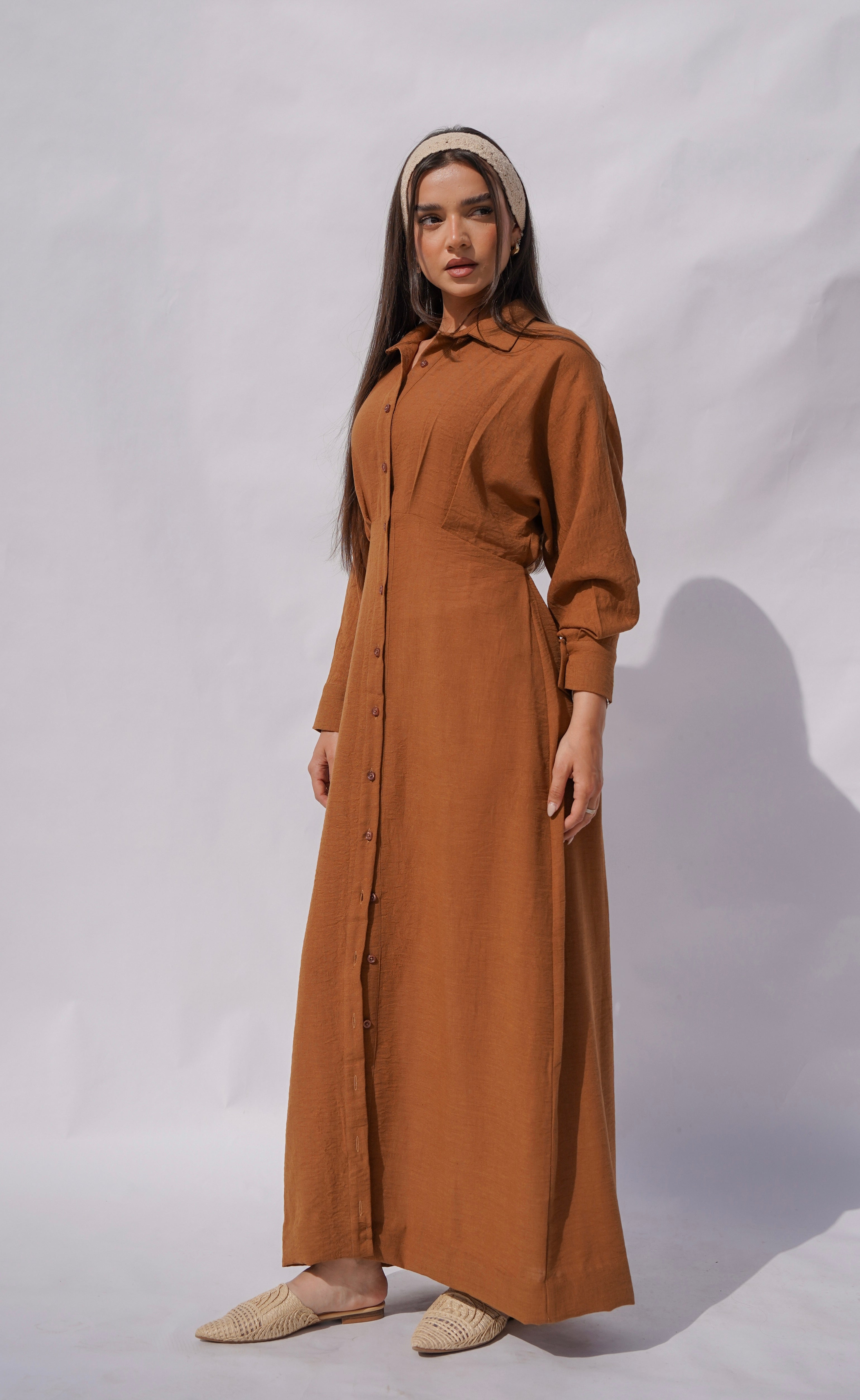 Brown Sahara Dress