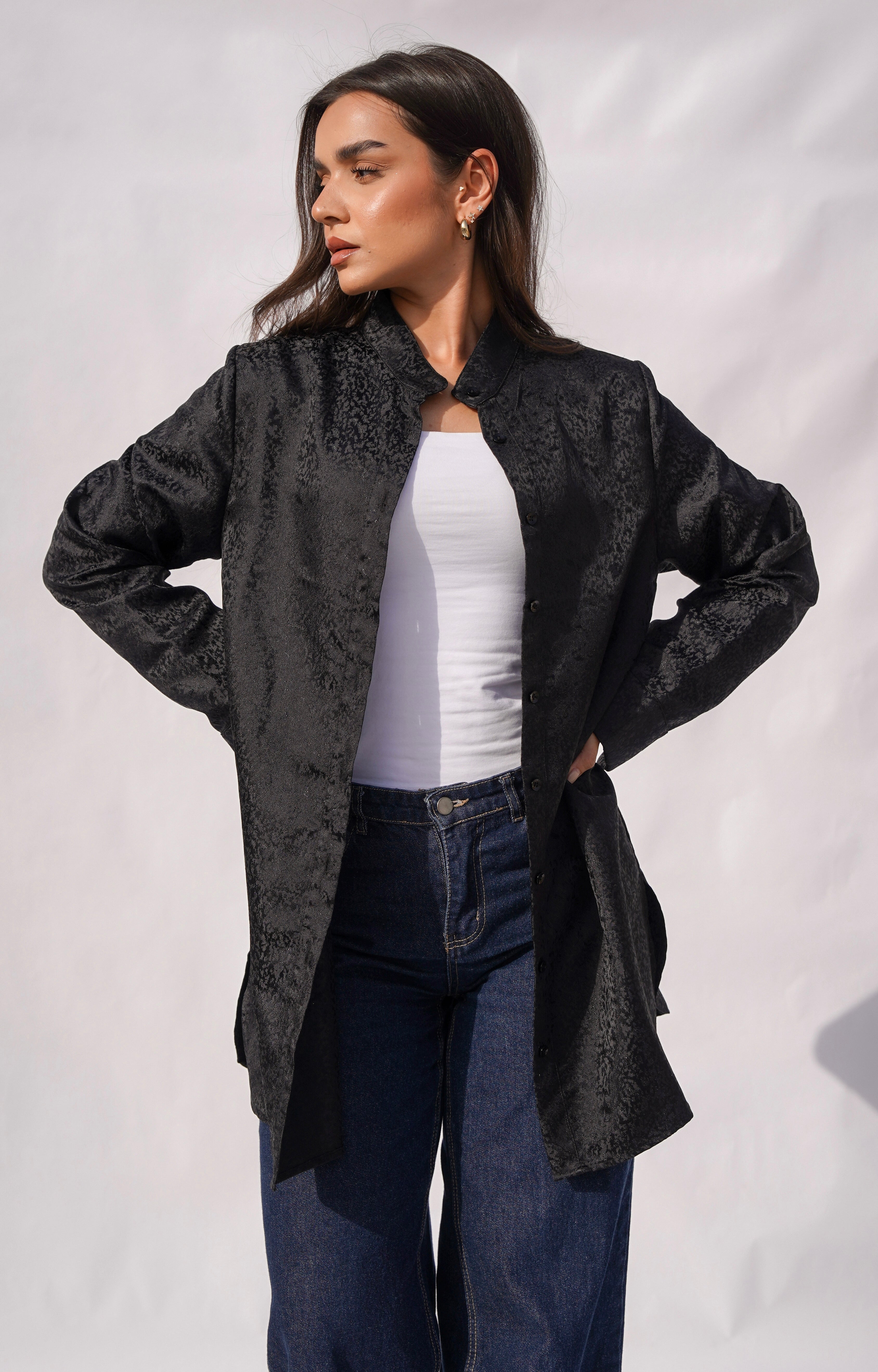 Black Moonlight Blazer