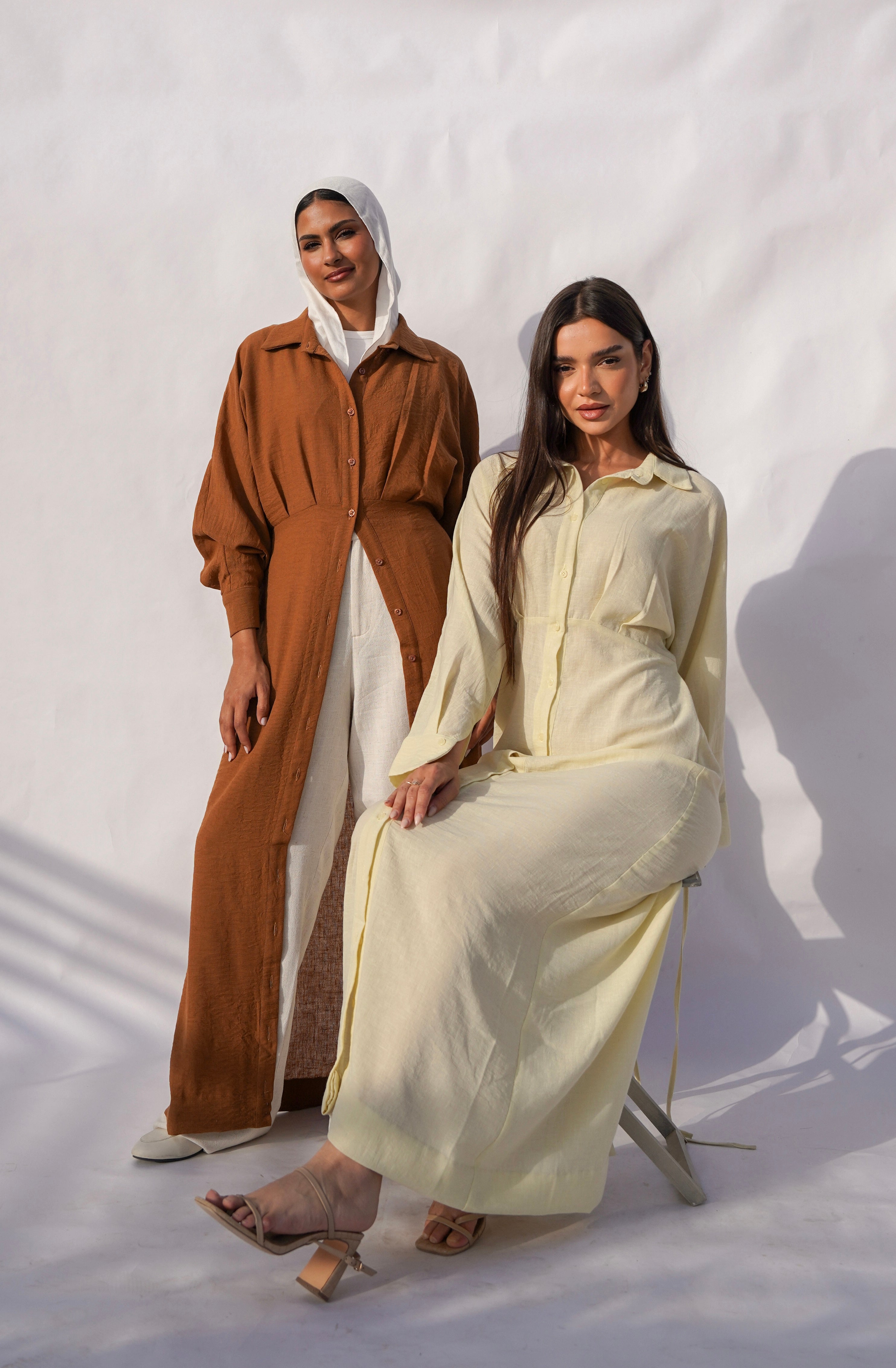 Powder Yellow Sahara Dress