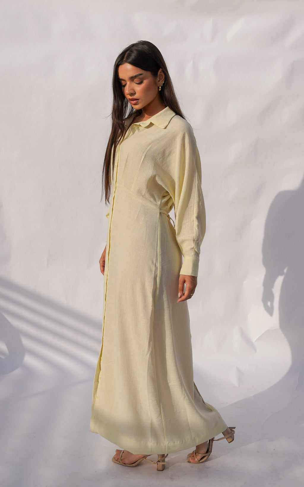 Powder Yellow Sahara Dress