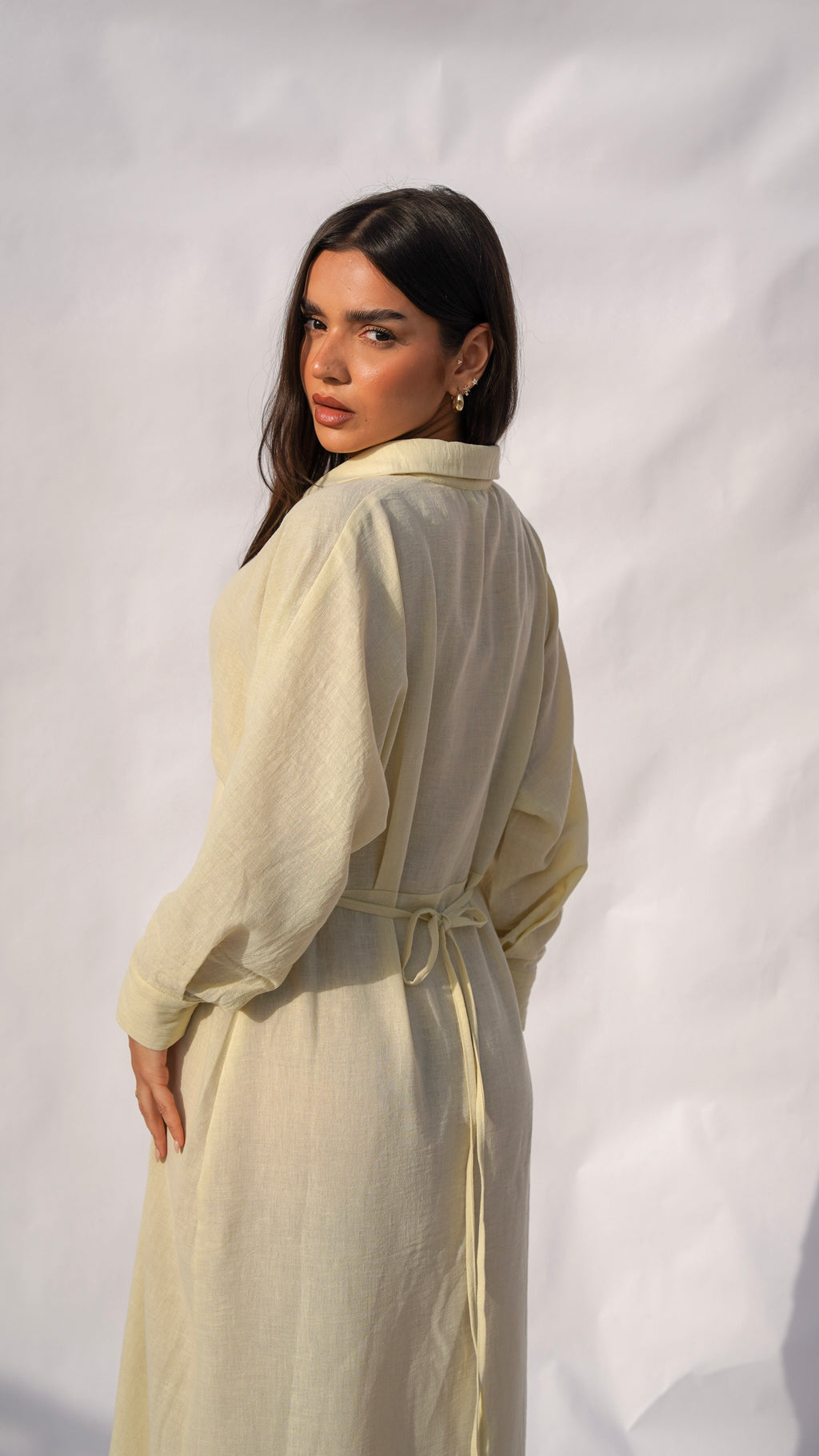 Powder Yellow Sahara Dress