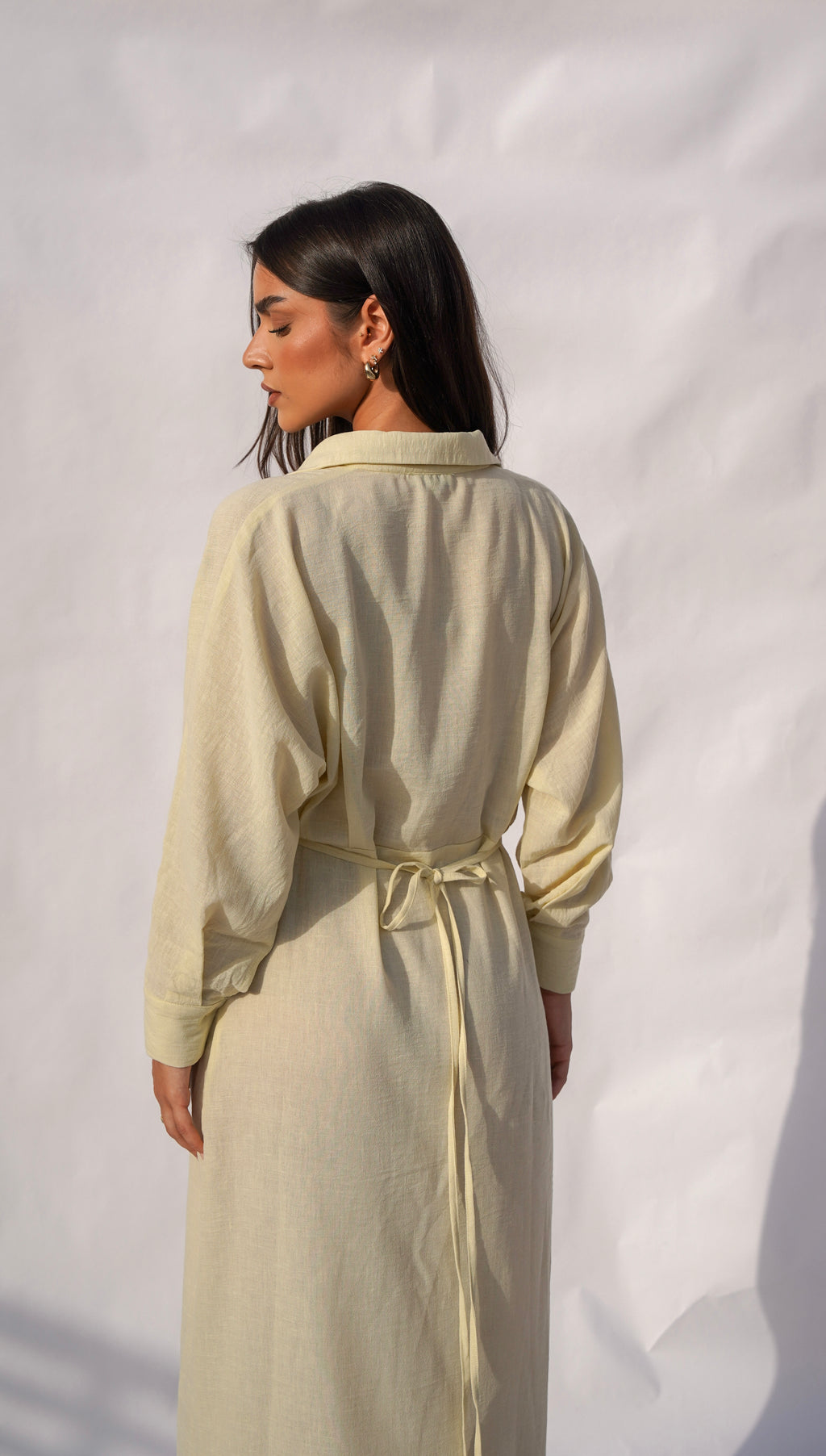 Powder Yellow Sahara Dress