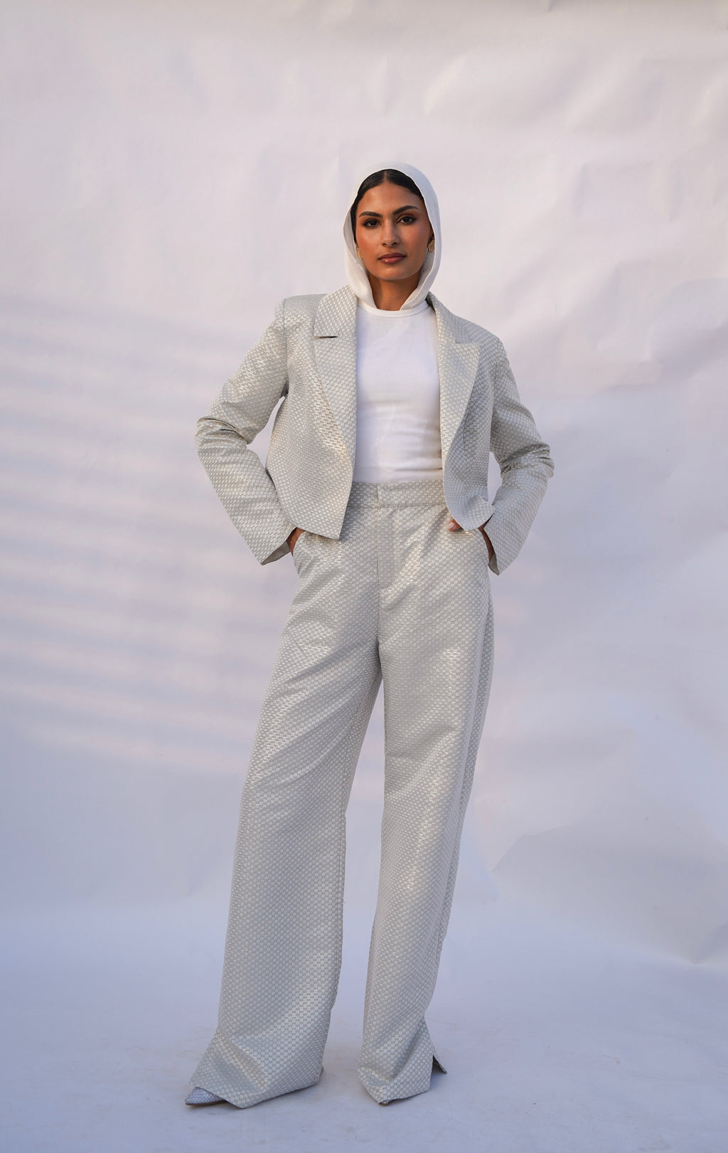 Ivory Pearl Blazer