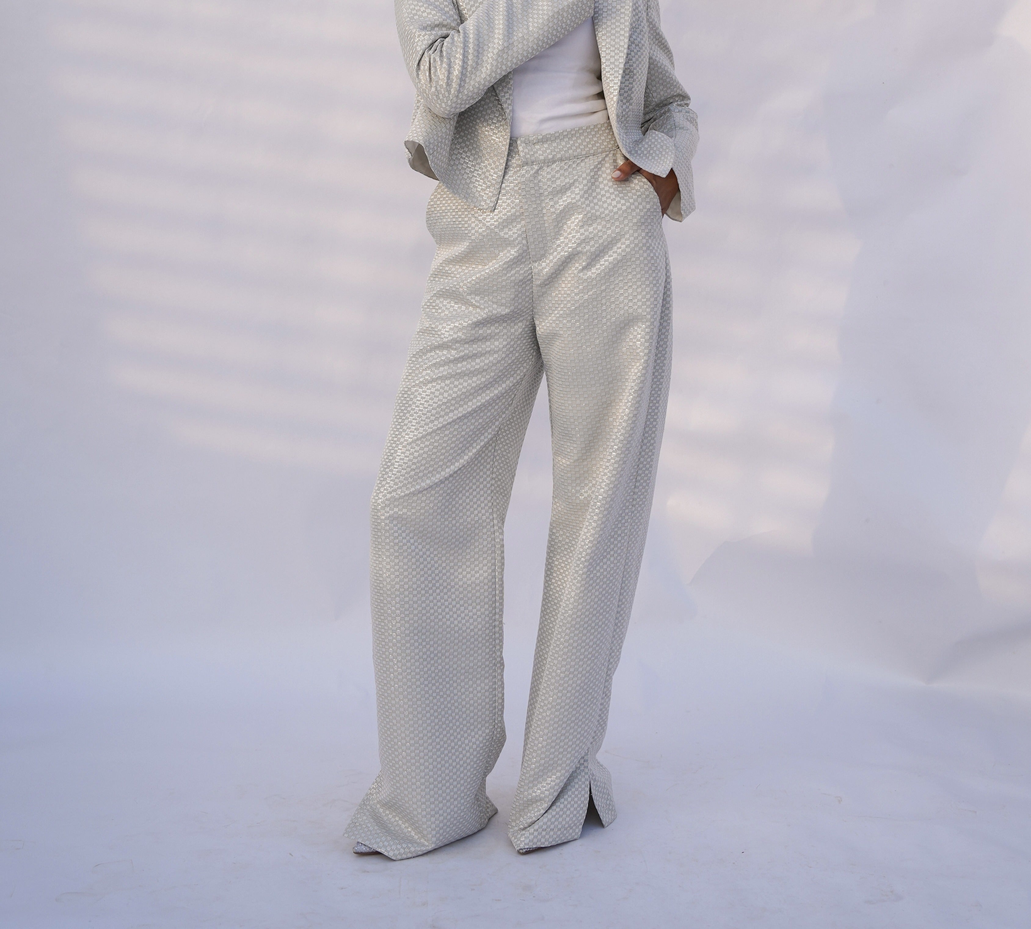 Ivory Pearl Pants