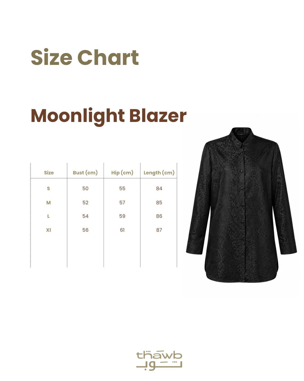 Black Moonlight Blazer