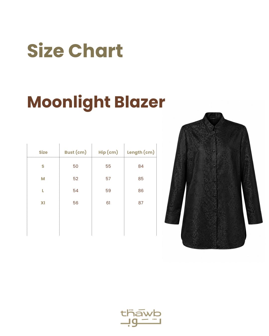 Brown Moonlight Blazer