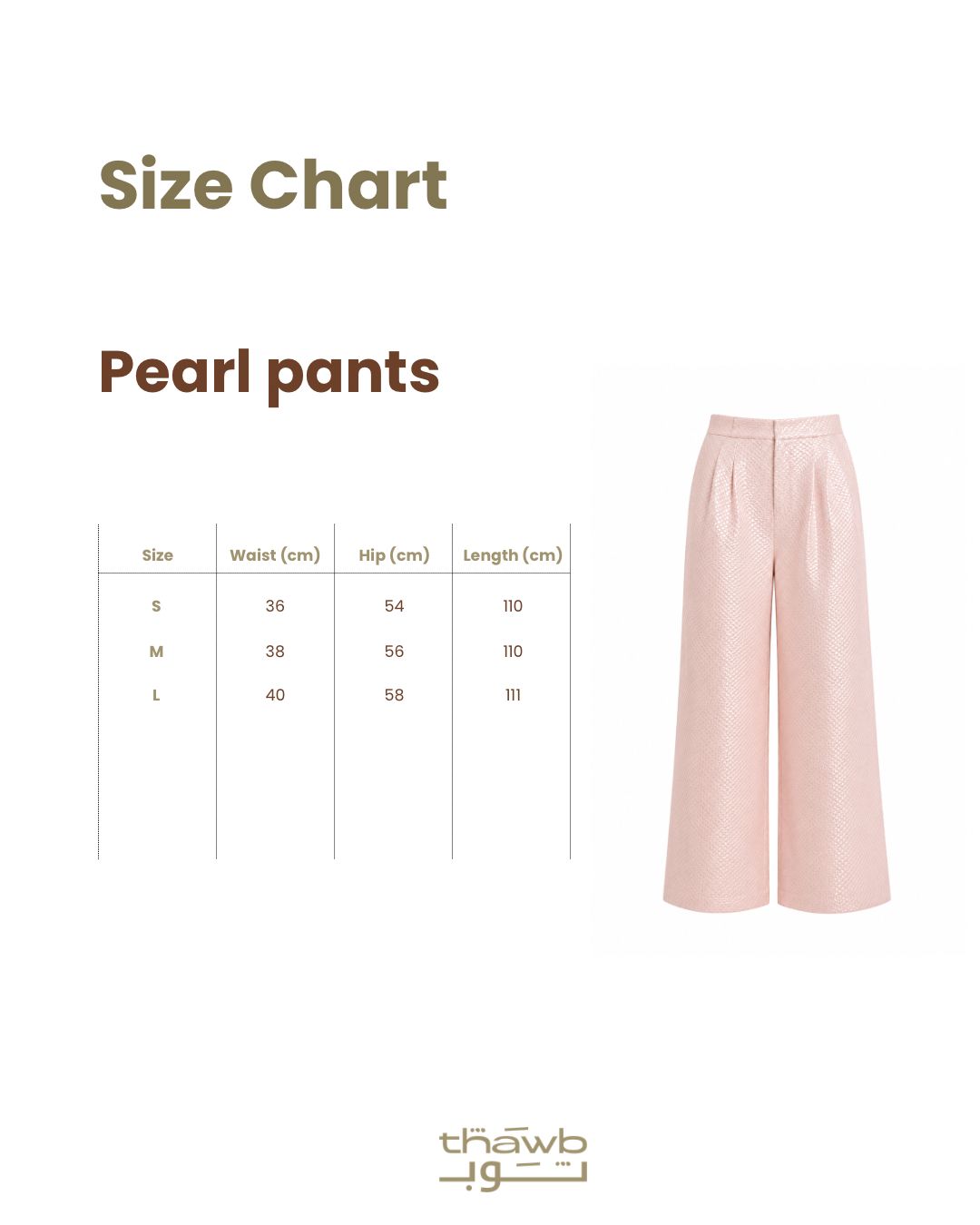 Ivory Pearl Pants