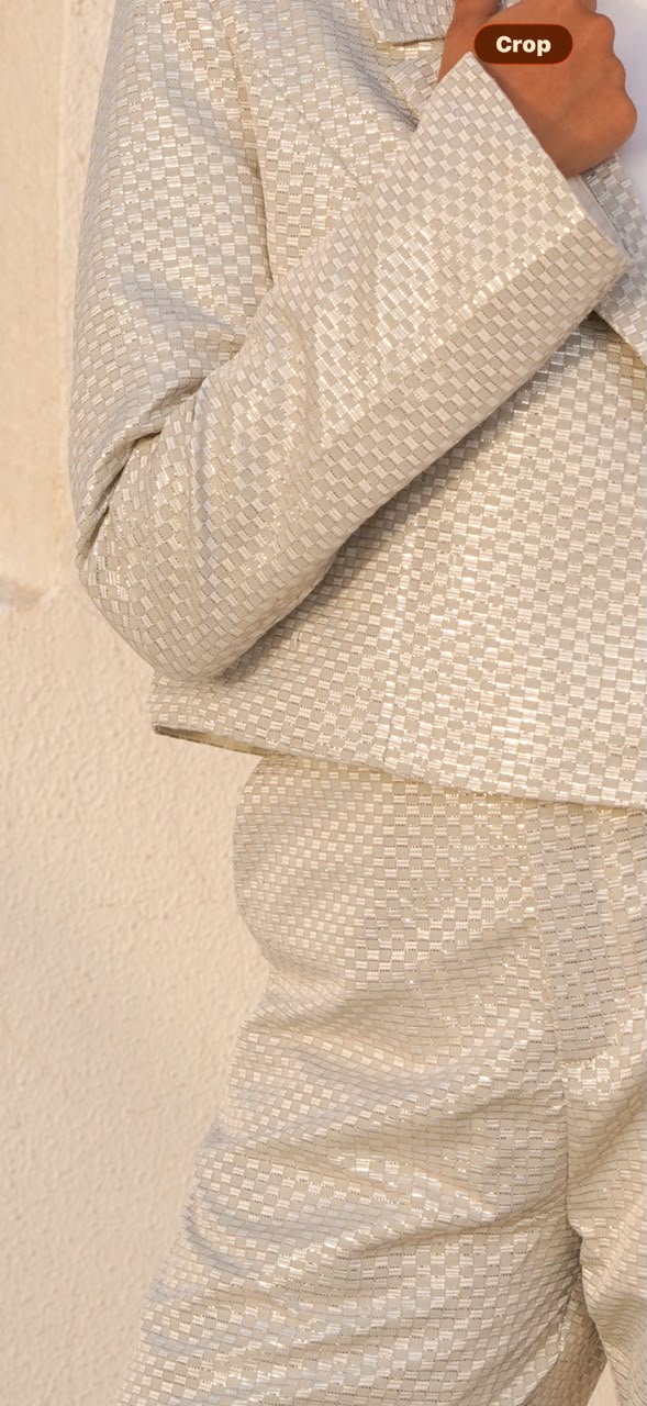 Ivory Pearl Blazer